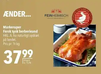 Citti Markeruper Fersk tysk berberieand tilbud