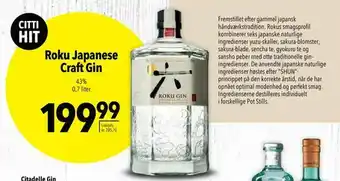 Roku Japanese Craft Gin