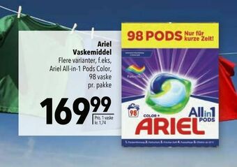 Citti Ariel Vaskemiddel tilbud