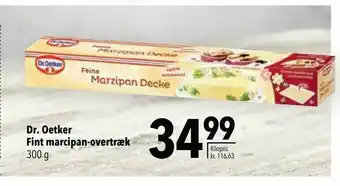 Citti Dr. Oetker Fint marcipan-overtræk tilbud