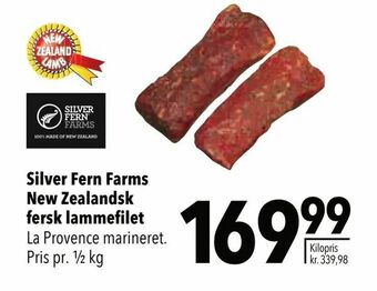 Citti Silver Fern Farms New Zealandsk fersk lammefilet tilbud