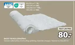 JYSK BASIC T40 RULLEMADRAS tilbud