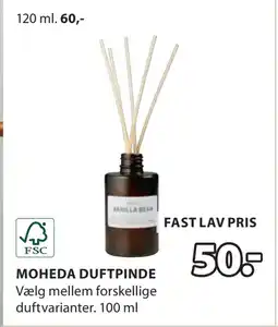JYSK MOHEDA DUFTPINDE tilbud