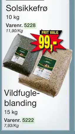 Harald Nyborg Solsikkefrø tilbud
