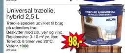 Harald Nyborg Universal træolie, hybrid 2,5 L tilbud
