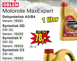 Harald Nyborg Motorolie MaxExpert tilbud