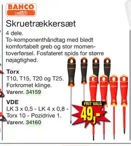 Harald Nyborg Skruetrækkersæt tilbud