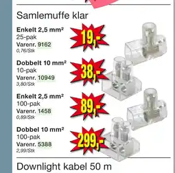 Harald Nyborg Samlemuffe klar tilbud