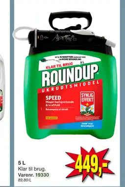 Roundup Speed