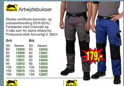 Harald Nyborg Arbejdsbukser tilbud