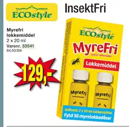 Harald Nyborg Myrefri lokkemiddel tilbud