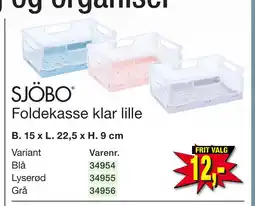 Harald Nyborg Foldekasse klar lille tilbud