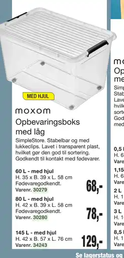Harald Nyborg Opbevaringsboks med låg tilbud