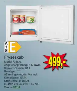 Harald Nyborg Fryseskab tilbud