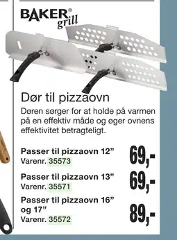 Harald Nyborg Dør til pizzaovn tilbud