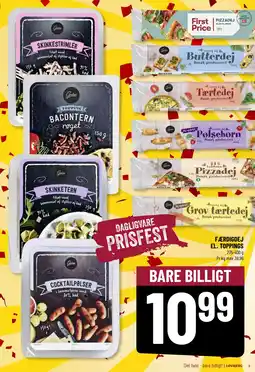 Løvbjerg FÆRDIGDEJ EL. TOPPINGS tilbud