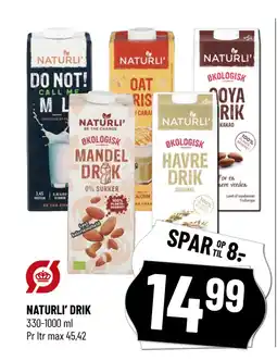 Løvbjerg NATURLI’ DRIK tilbud