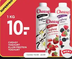 Netto CHEASY YOGHURT ELLER PROTEIN YOGHURT tilbud