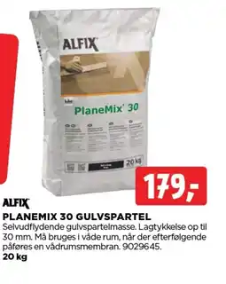 jem & fix ALFIX PLANEMIX 30 GULVSPARTEL tilbud