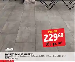 jem & fix LAMINATGULV CROSSTOWN tilbud