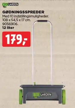 jem & fix GØDNINGSSPREDER tilbud