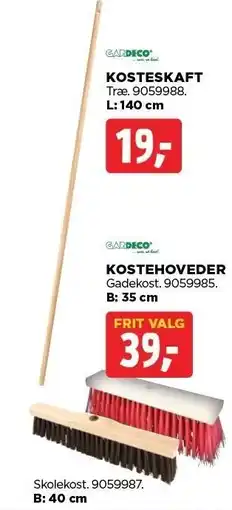 KOSTESKAFT ELLER KOSTEHOVEDER