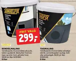 SOKKELMALING ELLER TAGMALING