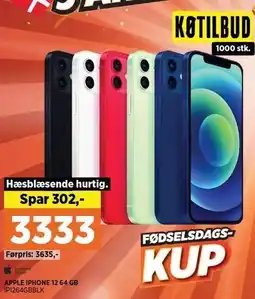 Power APPLE IPHONE 12 64 GB tilbud
