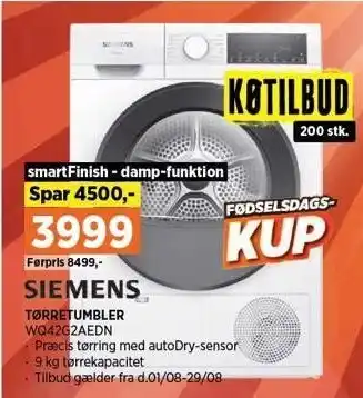 Power TØRRETUMBLER tilbud