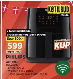 Power AIRFRYER tilbud