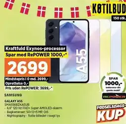 Power GALAXY A55 tilbud