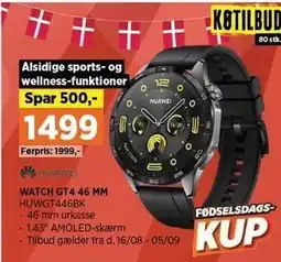 Power HUAWEI WATCH GT4 46 MM tilbud