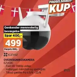 Power OVERVÅGNINGSKAMERA tilbud