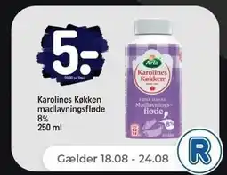 Netto Madlavningsfløde, 5 kr tilbud