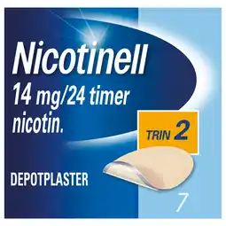Matas Nicotinell Depotplaster 14 mg 7 stk tilbud