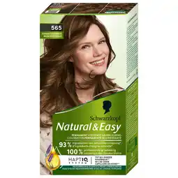 Matas Schwarzkopf Natural & Easy Hårfarve 565 Mandel Lys Gyldenbrun tilbud