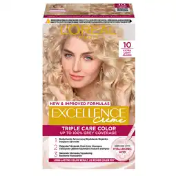 Matas L'Oréal Paris Excellence Creme 10 Ekstra Lysblond tilbud