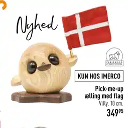 Imerco Pick-me-up ælling med flag tilbud
