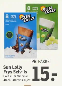SPAR Is frys selv - Vindrue tilbud