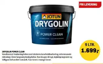 XL-BYG DRYGOLIN POWER CLEAN tilbud