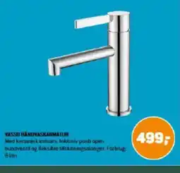 XL-BYG VASSO HÅNDVASKARMATUR tilbud