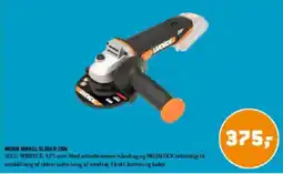 XL-BYG WORX VINKELSLIBER 20V tilbud