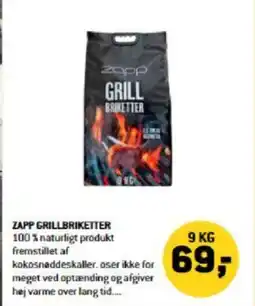 XL-BYG ZAPP GRILLBRIKETTER tilbud