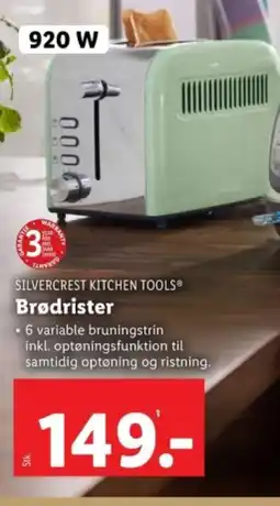 Lidl Brødrister tilbud
