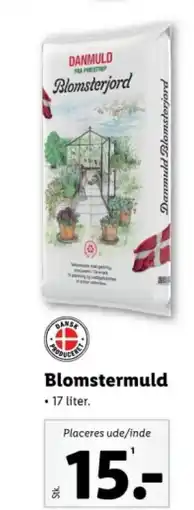 Lidl Blomstermuld tilbud