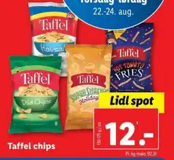 Lidl Taffel chips tilbud