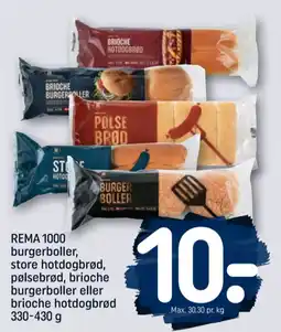 REMA 1000 Burgerboller tilbud