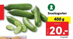 Lidl Agurk tilbud