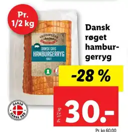 Lidl Hamburgerryg tilbud