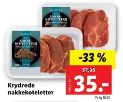 Lidl Nakkekoteletter tilbud